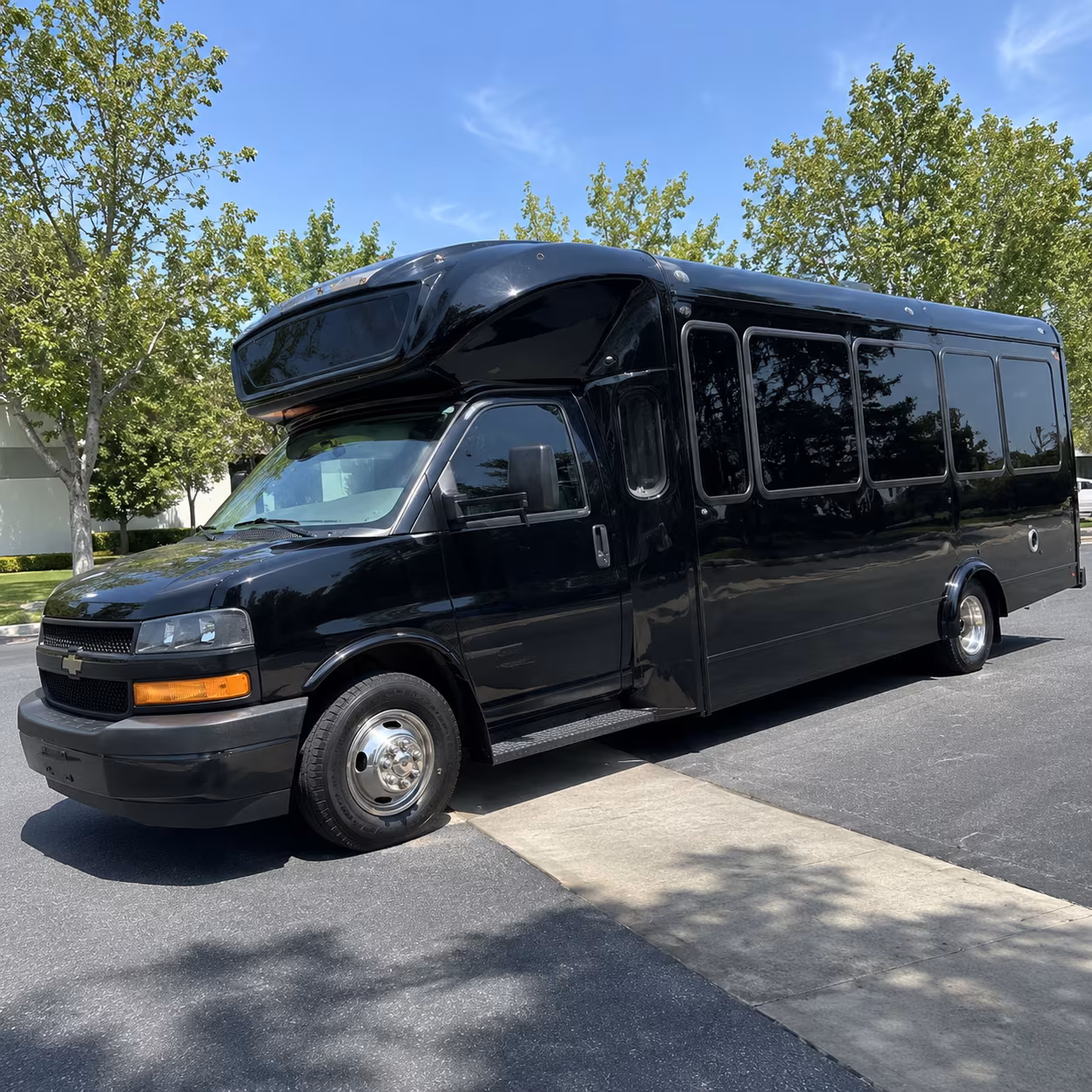 durham 15 passenger party bus