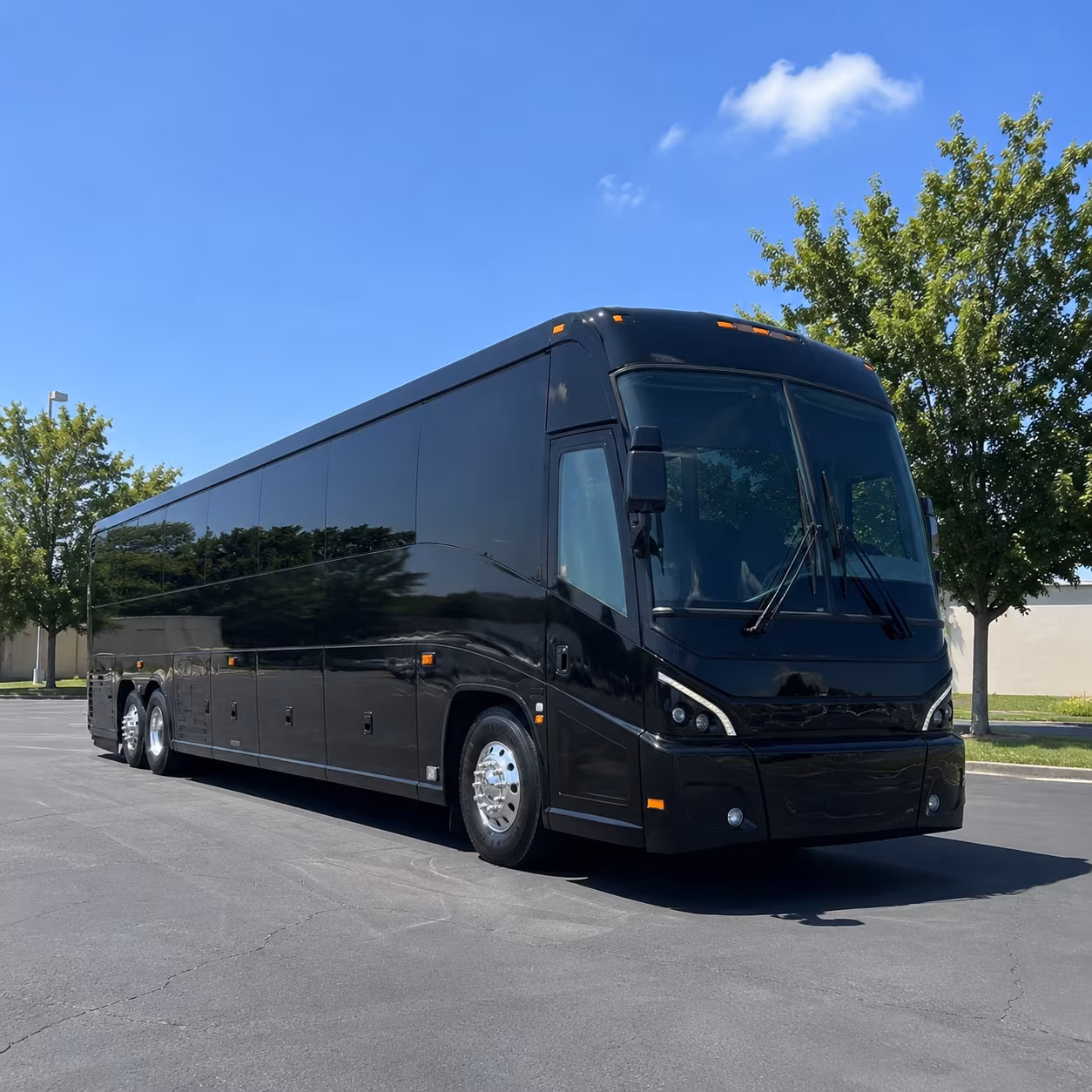durham 56 passenger charter bus
