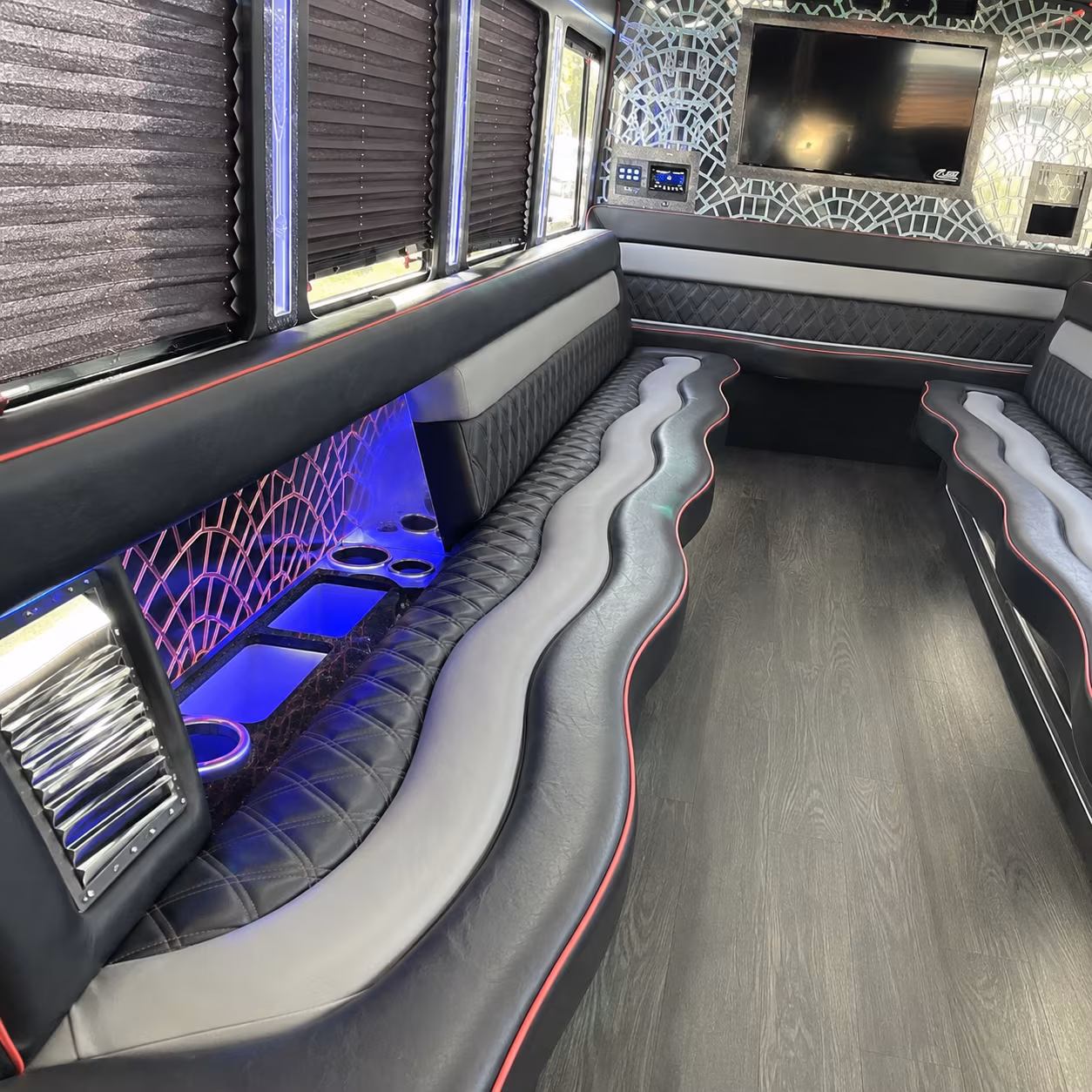 durham american tobacco campus party bus rental