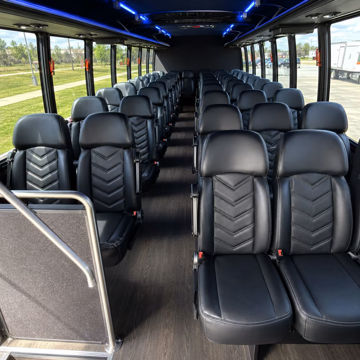 durham birthday party transportation onboard seating