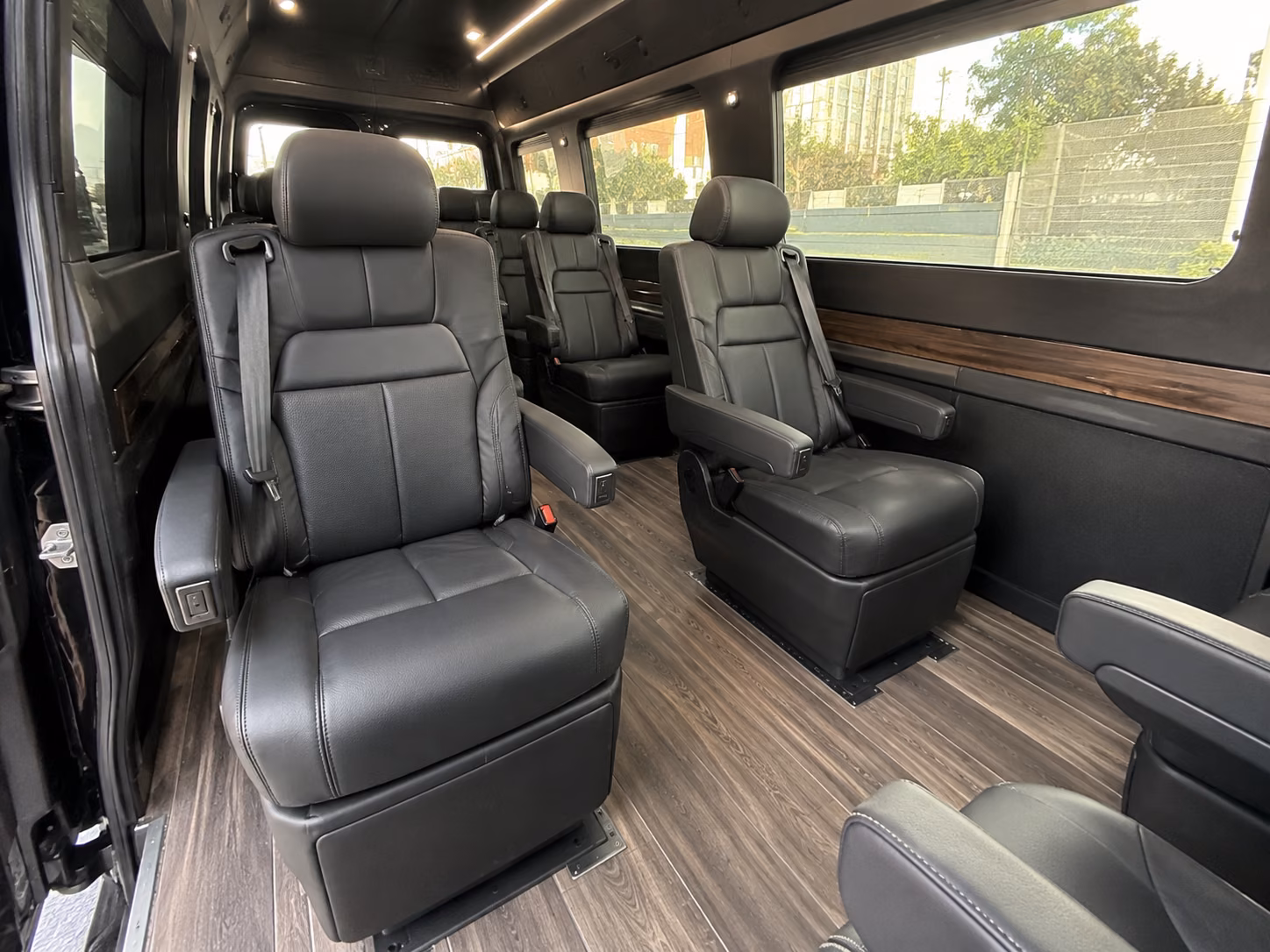 durham corporate transportation onboard seating