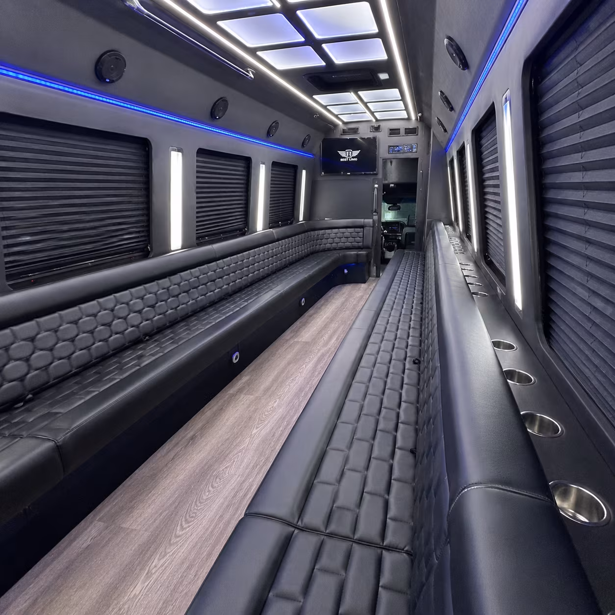 durham party bus inside