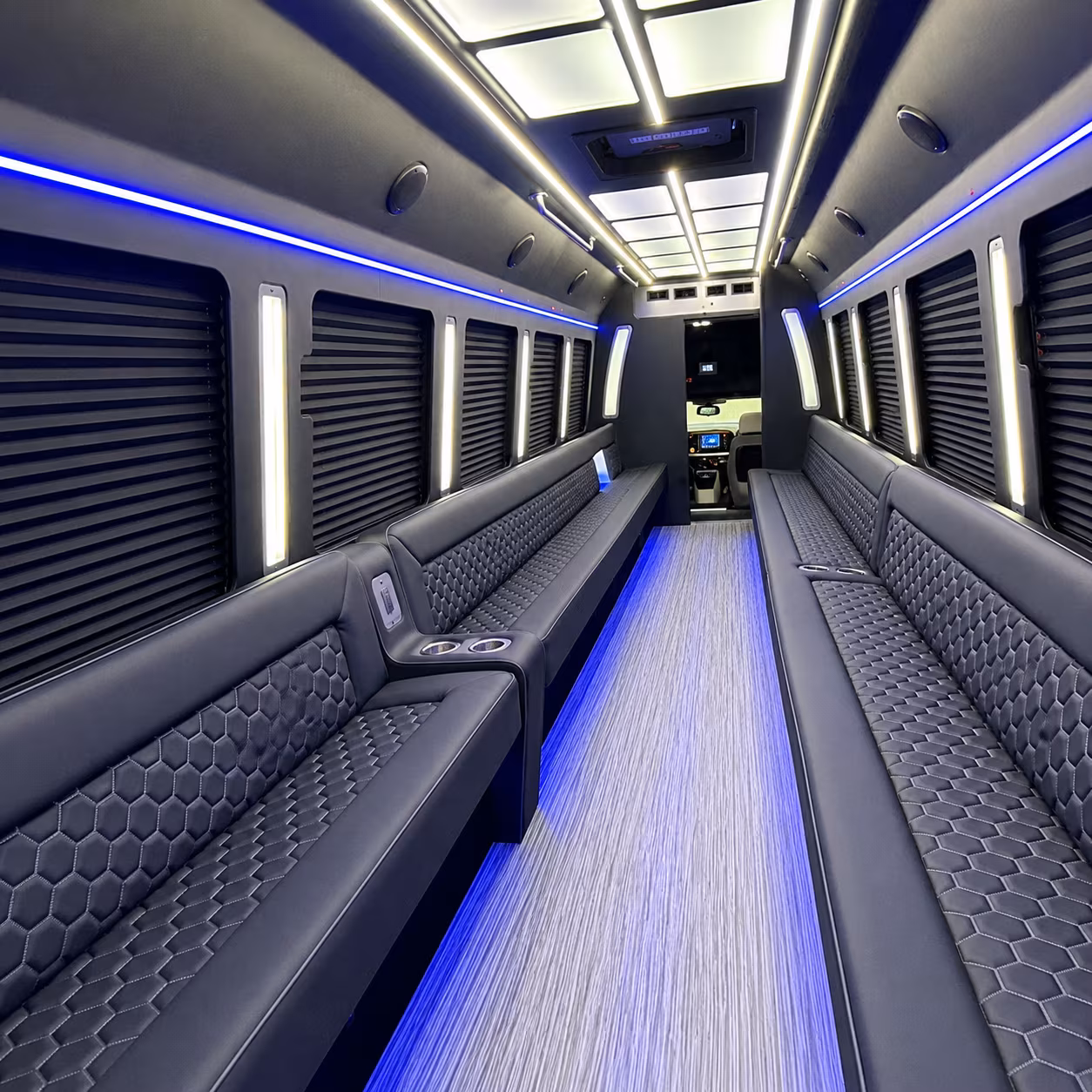 durham party bus interior