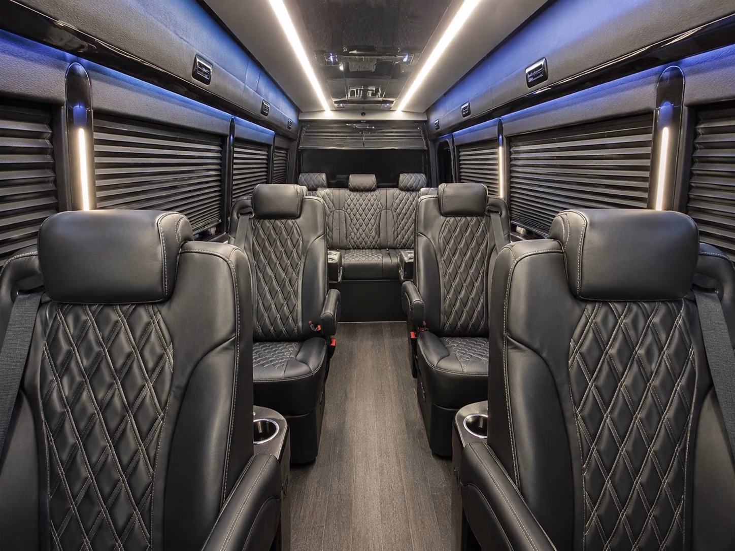 durham sprinter van with driver interior